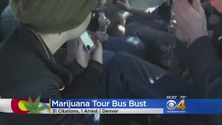 Police Cite Dozens Of People On Marijuana Bus Tour