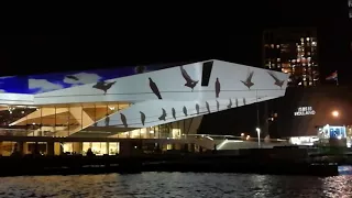 Amsterdam's World Projection Mapping - Crows