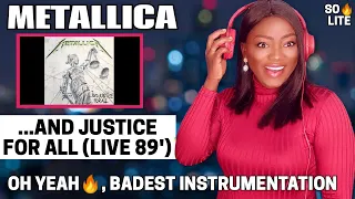 SINGER REACTS | FIRST TIME HEARING METALLICA - "And Justice For All" REACTION!!!😱 | THAT WAS LITE🔥🔥