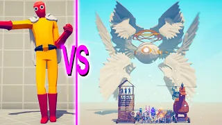 SAITAMA vs HIDDEN UNITS Team - Totally Accurate Battle Simulator TABS