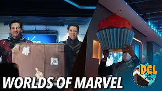 Worlds of MARVEL Dining Review on the Disney Wish