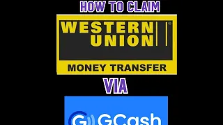 How to claim western union via gcash| Paano kukunin ang pera padala galing western union sa gcash
