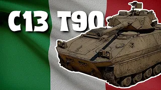 C13 T90 Review 🍕 | Direct Hit Update || War Thunder