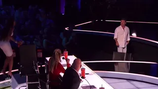 America's Got Talent 2016/2017 - Every Water Fight Between Mel B and Simon Cowell