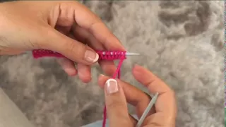 Cours de Tricot n°3 - La maille endroit et la maille envers