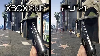 Grand Theft Auto V Xbox One vs Playstation 4 Graphics Comparison (GTA V XB1 vs PS4)