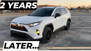 2 Year Review / Do I still Love My Rav4 ?/ 2020 Rav4 LE AWD Review / Best Compact SUV  w/ Mods ideas