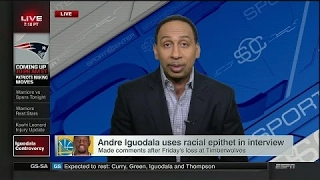 ESPN First Take - Stephen A. Smith Talks On Andre Iguodala's Racial Comments |  11,