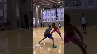 Carmelo Anthony’s son has been putting in work! 💪