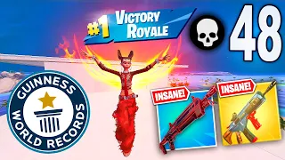 48 Elimination Solo vs Squads WORLD RECORD Win Full Gameplay (Fortnite Chapter 4 Season 4)