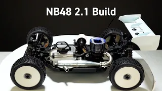Tekno NB48 2.1 1/8 Nitro Buggy Build & Completion Overview