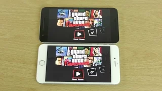 GTA Liberty City Stories Nexus 6P Android VS iPhone 6S+ iOS!