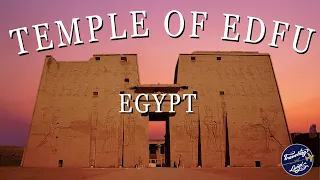 Visiting the Temple of Horus at Edfu, Egypt