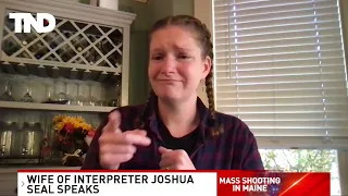 EMOTIONAL INTERVIEW: Wife grieves loss of beloved ASL interpreter killed in Maine shootings