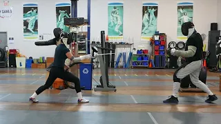 Beating a Taller Opponent | Fencing Lesson