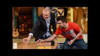 Ruhige Hand - Maximiliano ist deutscher Meister im Dice Stacking - TV total