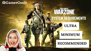 Call of duty Warzone System Requirements || Minimum , Recommended & Ultra || Gamer Goals