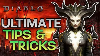Diablo 4 - ULTIMATE Tips & Tricks Guide