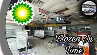 Exploring Inside Abandoned BP Gas Station [DEMOLISHED]