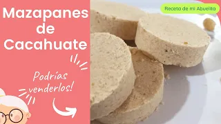 Cómo hacer MAZAPANES de CACAHUATE | ¡Solo 2 ingredientes! 😱