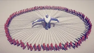 100x HARPOONS vs EVERY UNIT - Totally Accurate Battle Simulator TABS