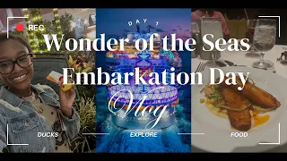 Royal Caribbean Wonder of The Seas | Cruise Embarkation Day | Cruise Vlog Day 1