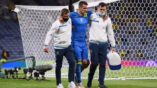 Artem Besedin injury against Sweden/Травма Артема Бесєдіна проти Швеції