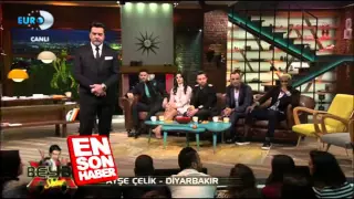 Beyaz Show'a bağlanan Diyarbakır'lı Ayşe Öğretmenin konuşması.