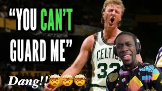 Bird is Disrespectful!!|Larry Bird Best Trash Talking|Mekhi Reaction Video!!