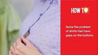 How to solve the problem of shirts that have gaps on the buttons | How To