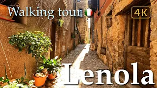 Lenola (Lazio), Italy【Walking Tour】History in Subtitles - 4K