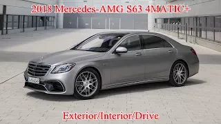 2018 Mercedes AMG S63 4MATIC+ in detail exterior/interior/drive