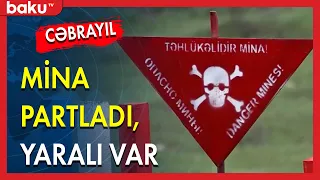 Cəbrayılda mina partladı, yaralı var - BAKU TV