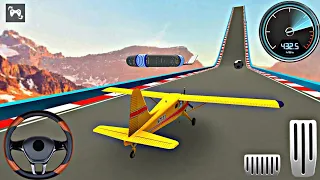 Plane Stunt Racing 🛩️💥|| Crazy Plane Stunt || Gameplay 534 || Driving Gameplay