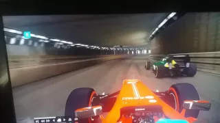 Overtake in Mónaco with Fernando Alonso f1 2013 ps3