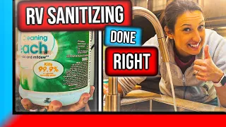 How to Sanitize A Grand Design RV Water System (EASY)