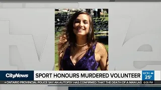 Van attack victim honoured at Rogers Cup