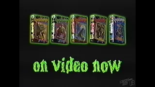 Goosebumps Home Video Commercial 1997