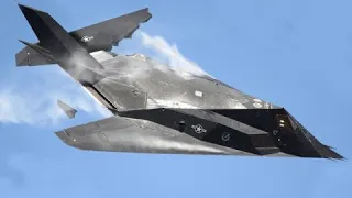 Lockheed F-117 Nighthawk Stealth Fighter Brutal Crash