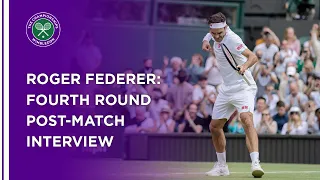 Roger Federer Fourth Round Post-Match Interview | Wimbledon 2021