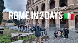 ROME IN 2 DAYS | ITALY 🇮🇹 | HIGHLIGHTS | VATICAN CITY | 2023