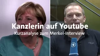 Kurzanalyse: So hat Merkel sich im Youtuber-Interview geschlagen