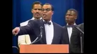 The Hon. Louis Farrakhan; Let us make man, Atlanta, Ga