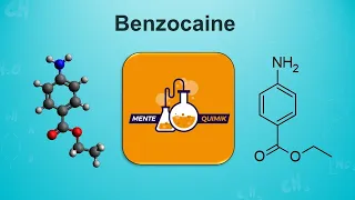 Which functional groups are present in Benzocaine?