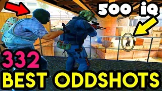 500 IQ POSITION ! *EPIC WIN* - CS:GO BEST ODDSHOTS #332