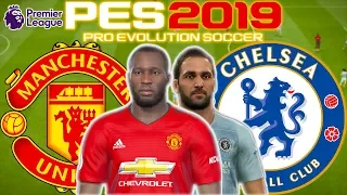 Manchester United vs Chelsea Prediction | English Premier League 28th Apr | PES 2019 Gameplay