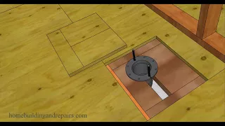 How To Replace Damaged Subflooring Under Toilet – Home Repairs