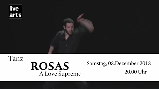 Rosas – A Love Supreme – Live Arts (Trailer)