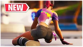 *SPREAD YOUR LEGS LIKE VAN DAMME* NEW "WORK IT" DANCE EMOTE SHOWCASED /w THICC SKINS 😍❤️ Fortnite