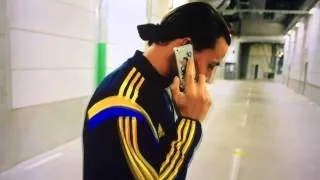 Zlatan Ibrahimović - Govor sa ocem na bosanskom jeziku.